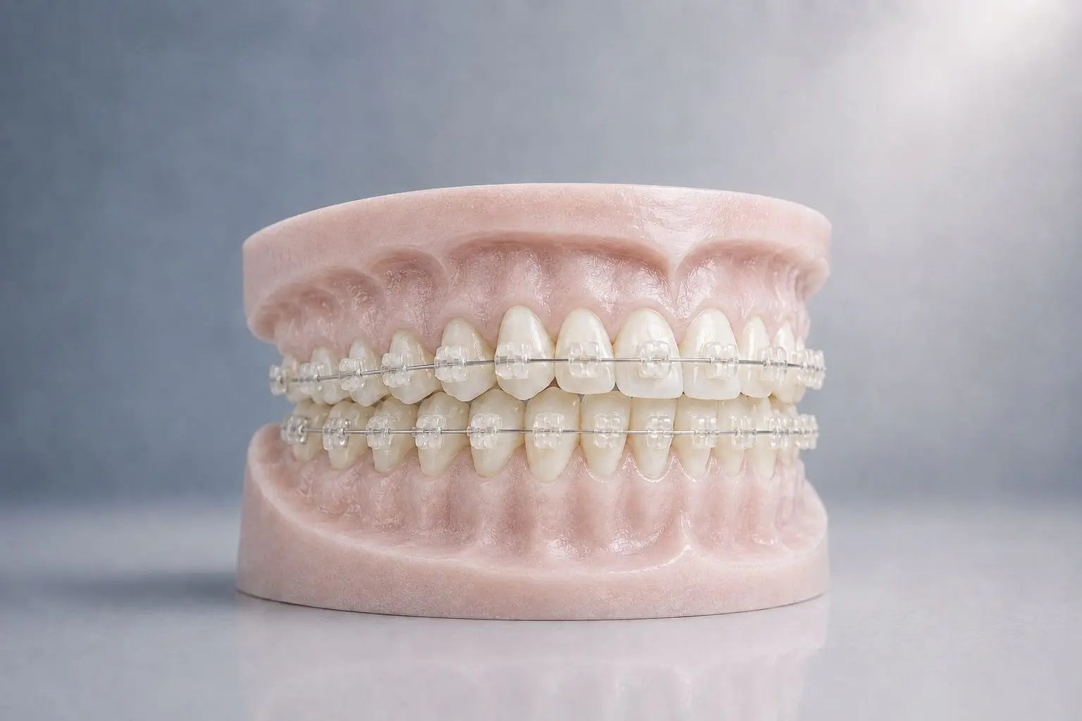 Ortodoncia con bráckets estéticos DENTAL22