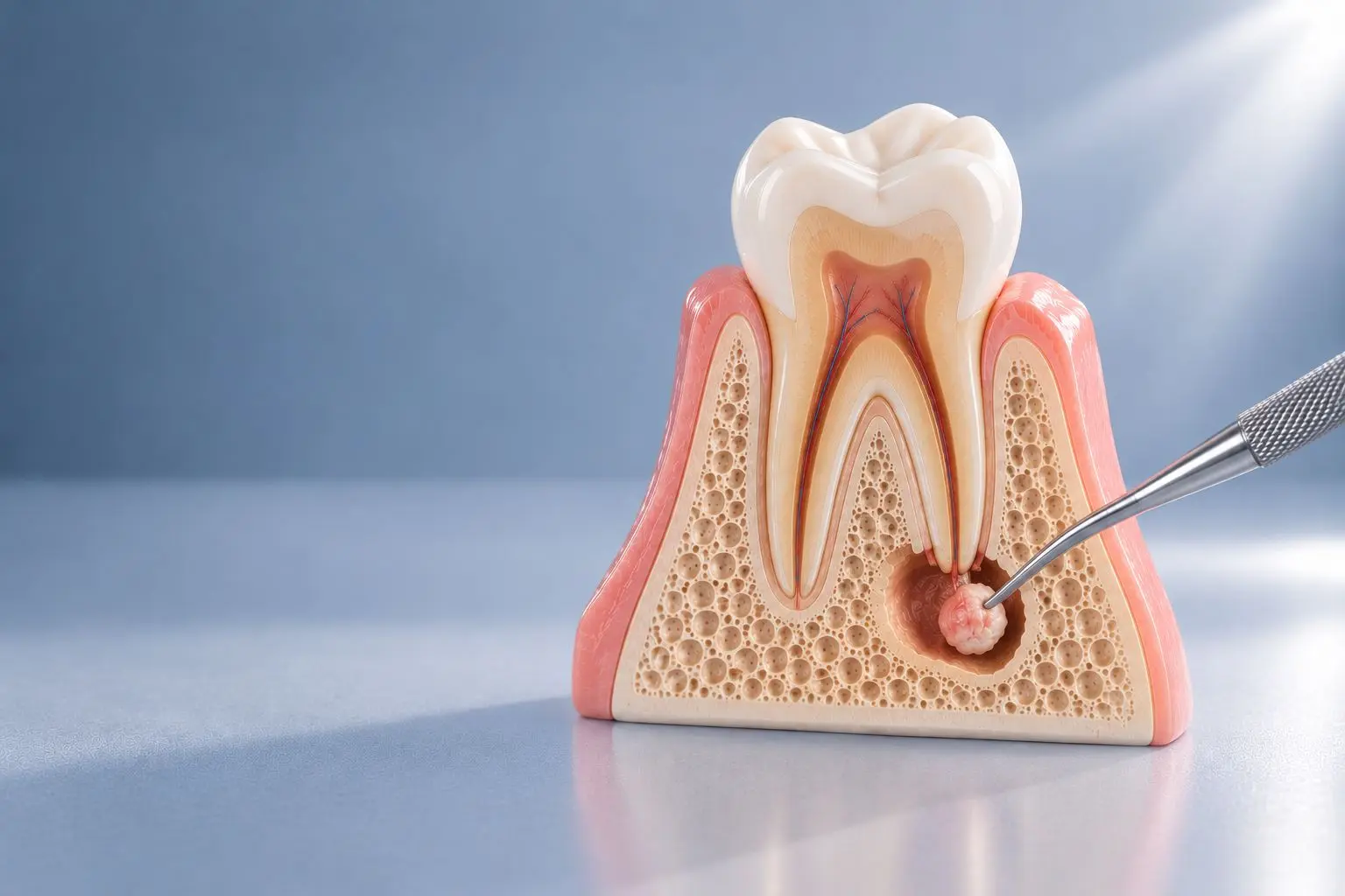 Apiceptomía en Clínica DENTAL22 en Poblenou (Barcelona)